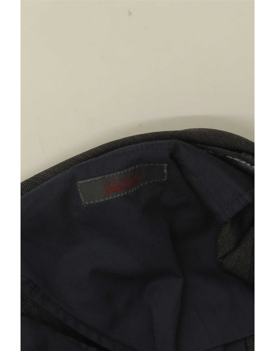 Pantalones de traje rectos para hombre de Ted Baker W34 L31 Gris