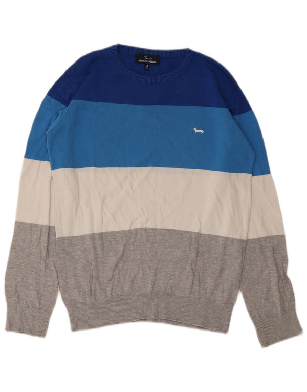 HARMONT & BLAINE Jersey con cuello redondo para niño 13-14 años Multicolor