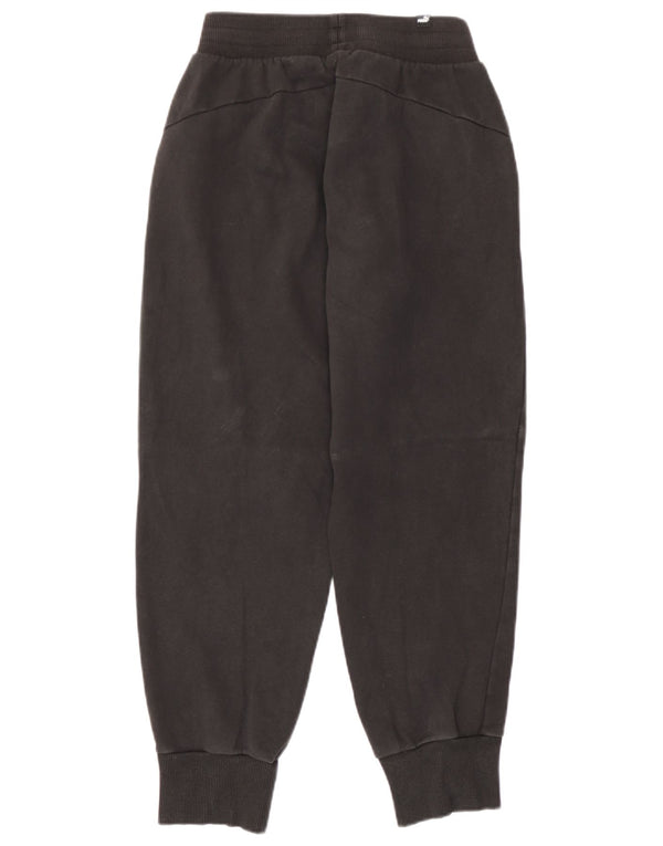 Puma Mujer Chándal Pantalones Joggers UK 6 XS Negro Algodón