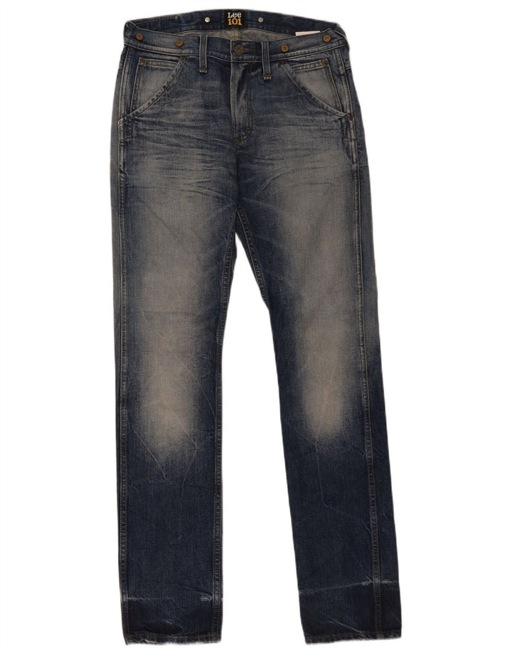 Lee Mens 101 Logger Vaqueros Rectos W30 L34 Algodón Azul