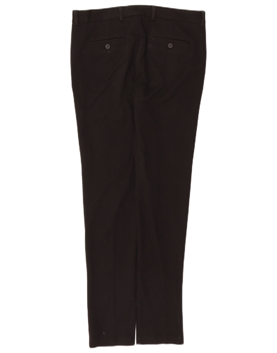 Jack & Jones Mujer Marco Slim Chino Pantalones W32 L34 Poliéster Negro