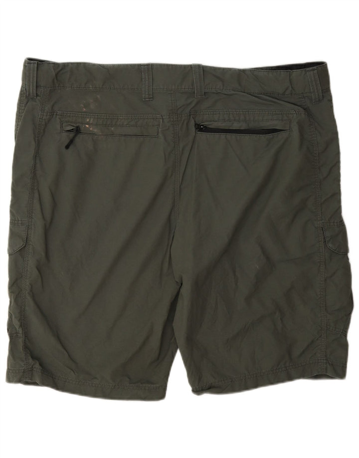 Marks & Spencer Pantalones cortos tipo cargo para hombre W40 XL Algodón caqui