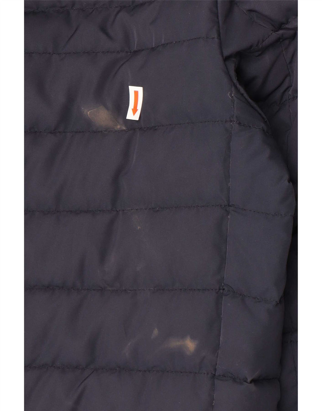 Tommy Hilfiger Chaqueta acolchada con capucha para hombre UK 36 Small Azul marino Poliéster
