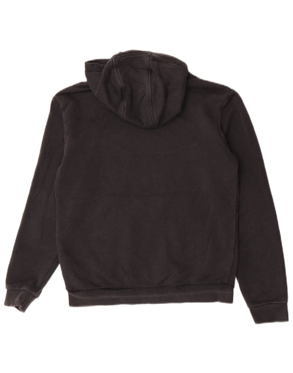 Adidas - Sudadera con capucha para niños, 11-12 años, algodón negro