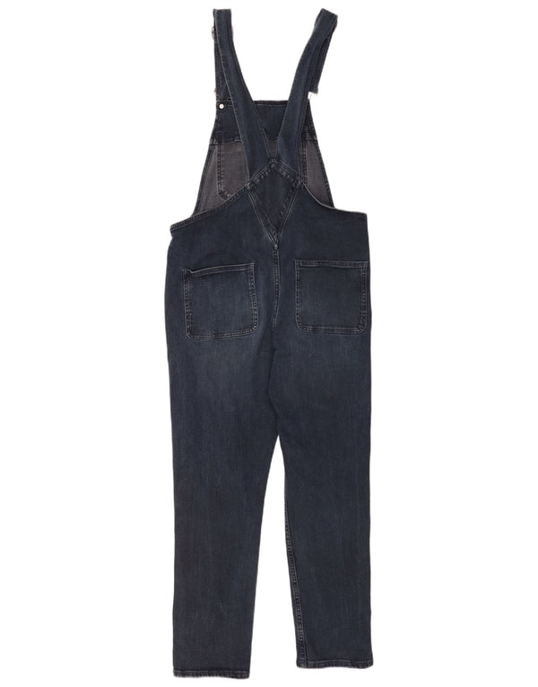 Vaqueros ajustados con peto para mujer de Fat Face UK 10 Small W32 L27 Azul marino Algodón