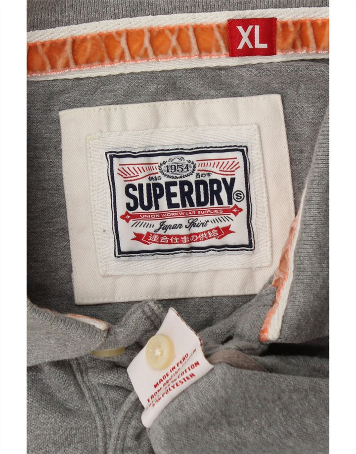 Superdry Polo Hombre XL Algodón Gris