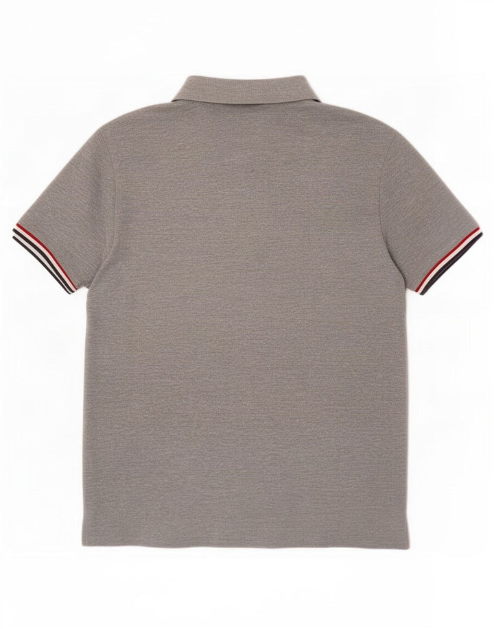 Champion Polo Hombre Algodón Gris Medio