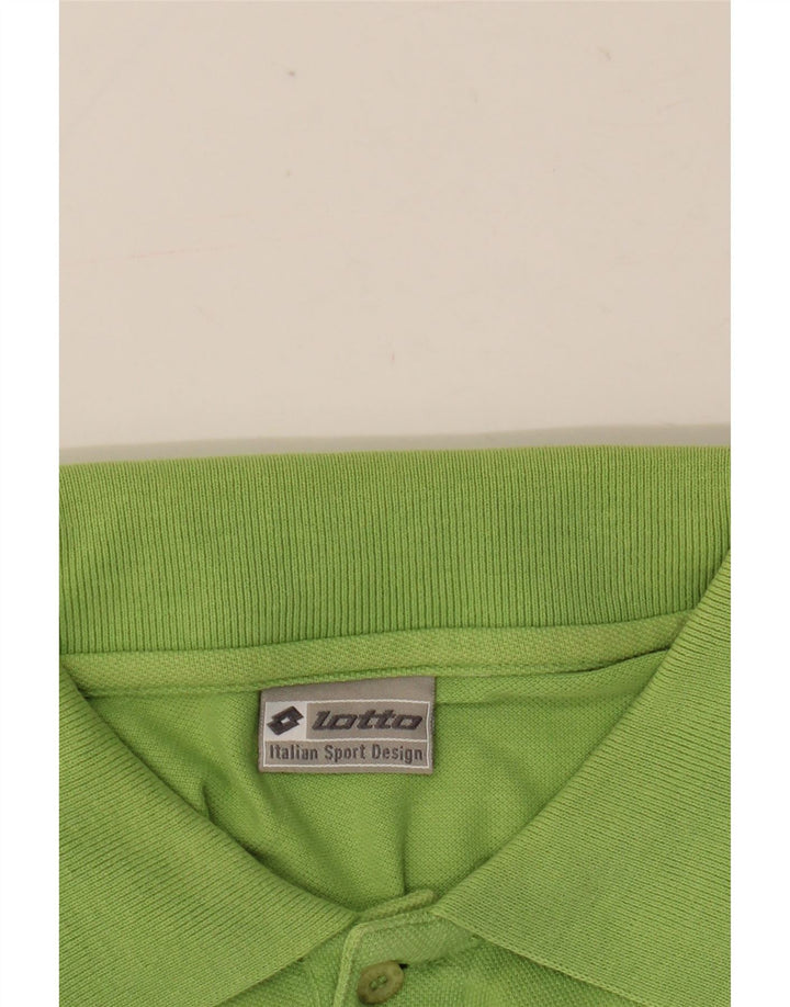 Polo Lotto Hombre XL Verde