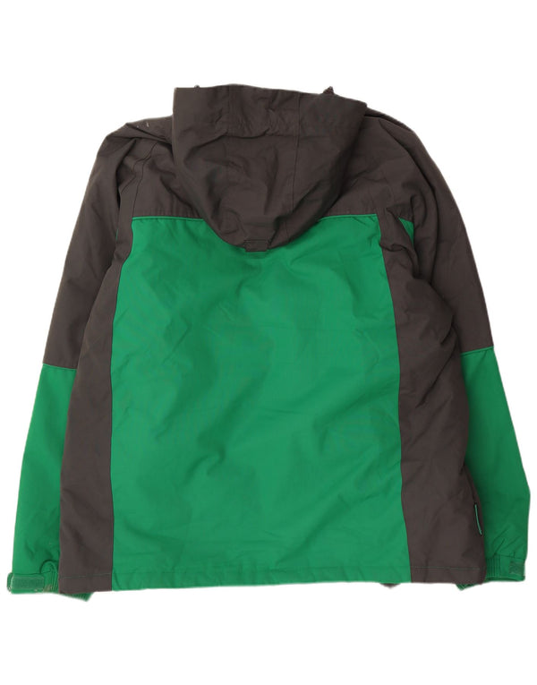 Chaqueta cortavientos para hombre Mountain Warehouse UK 44 2XL Verde Colorblock