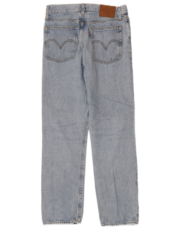 Vaqueros Levi's Mujer Wedgie Rectos W26 L28 Algodón Azul