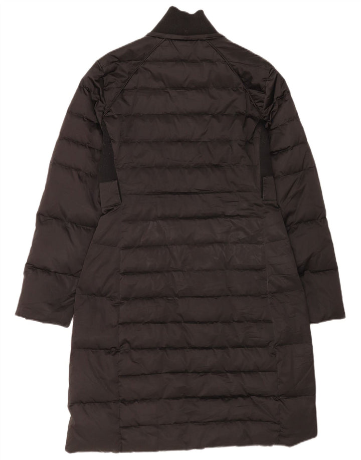 Max & Co. Abrigo acolchado para mujer UK 8 Small Poliéster negro
