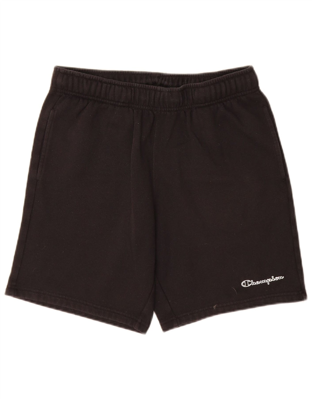 Champion Shorts deportivos para hombre Algodón negro mediano