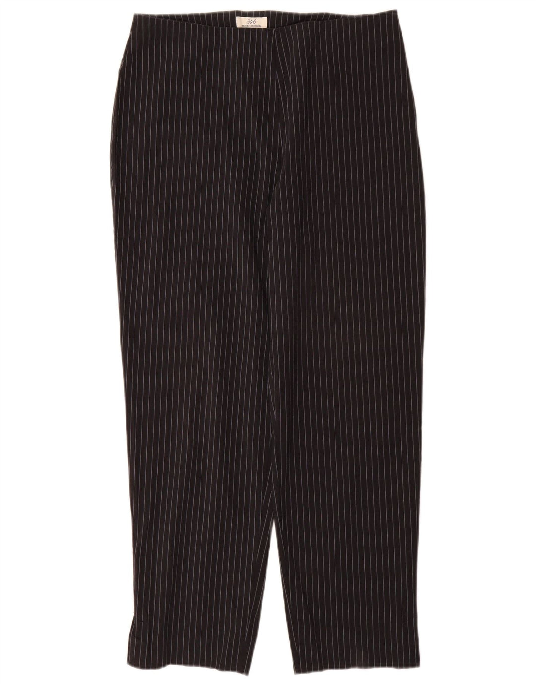 BROOKS BROTHERS Pantalones casuales 346 para mujer US 12 Grande W30 L28 Negro