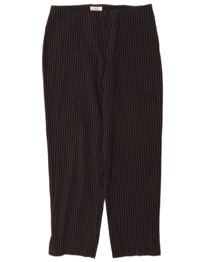 BROOKS BROTHERS Pantalones casuales 346 para mujer US 12 Grande W30 L28 Negro