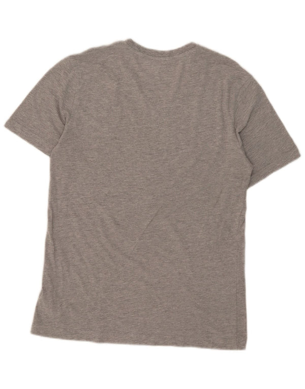Chaps Camiseta para mujer Top UK 10 Small Grey Moteado Algodón