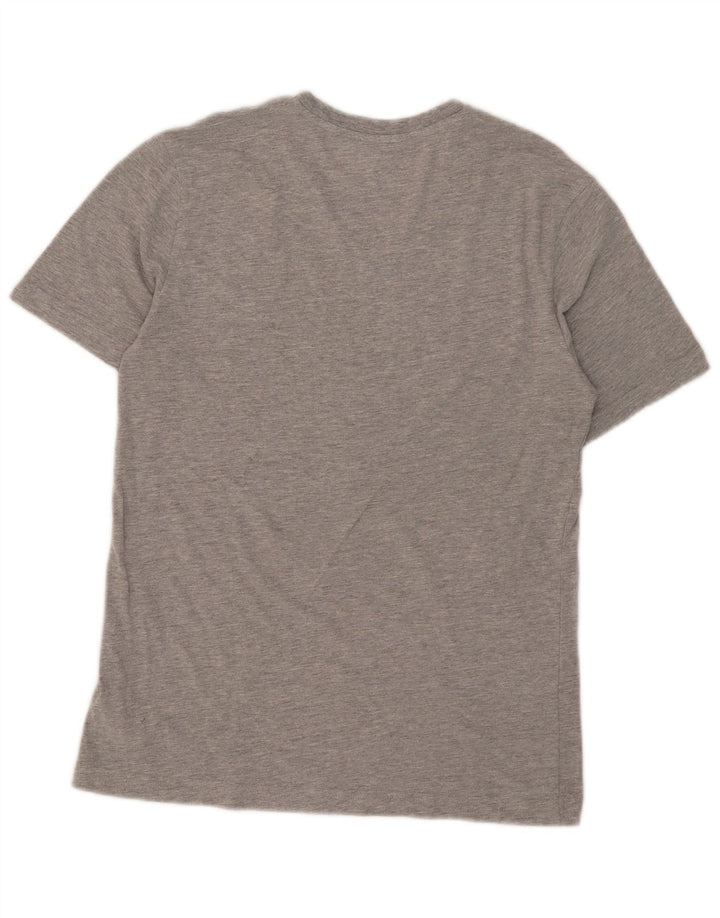 Chaps Camiseta para mujer Top UK 10 Small Grey Moteado Algodón