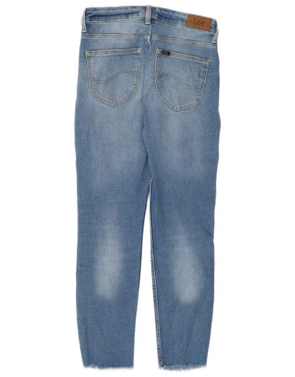 Lee Jeans Scarlett Crop De Tiro Alto Para Mujer W29 L25 Algodón Azul