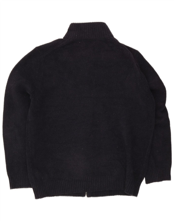 Marks & Spencer Suéter tipo cárdigan para hombre XL Poliéster azul marino