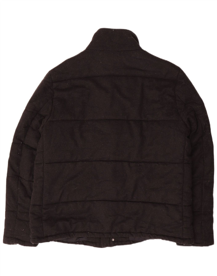 Chaqueta acolchada Reiss para hombre UK 42 XL Lana negra