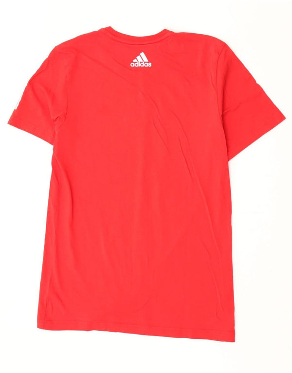 Camiseta Adidas Hombre Top Medium Rojo Algodón