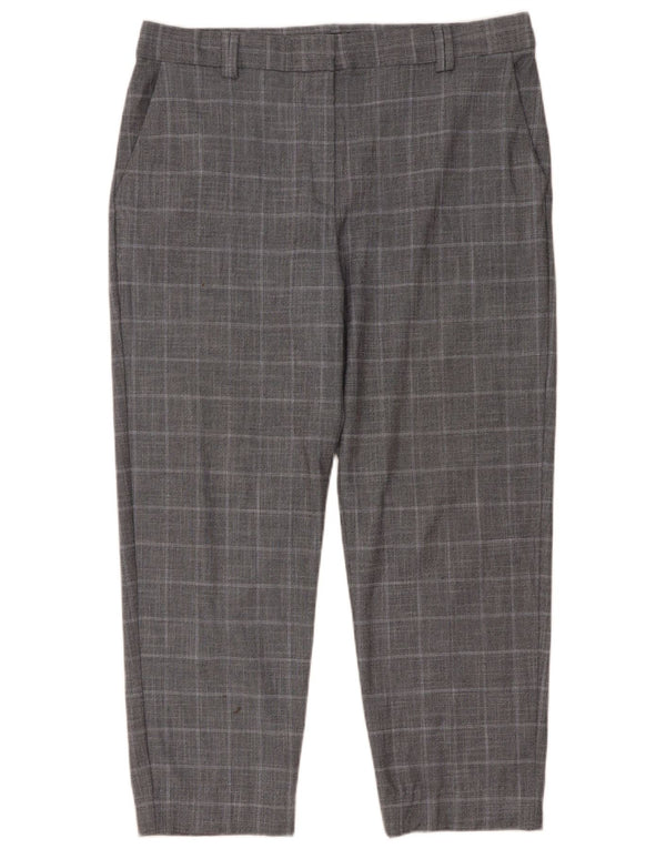 Marks & Spencer Pantalones cortos para hombre UK 40 Large W34 L26 Gris pata de gallo