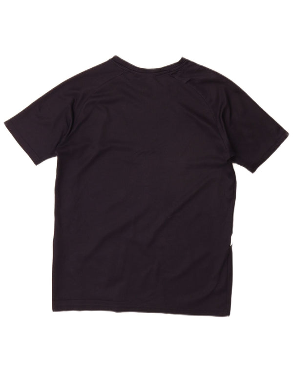 Camiseta PUMA para hombre Top Small azul marino con bloques de color