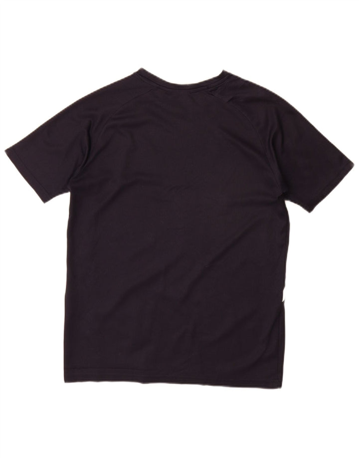 Camiseta PUMA para hombre Top Small azul marino con bloques de color