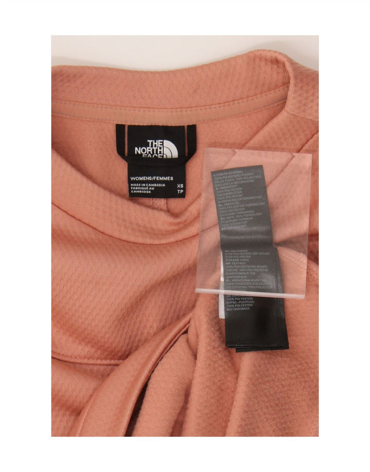 The North Face Sudadera corta para mujer Jersey UK 6 XS Naranja Poliéster