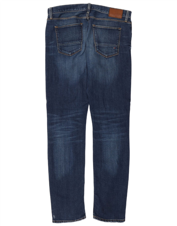 Tommy Hilfiger Vaqueros ajustados Bleecker para hombre W31 L32 Algodón azul