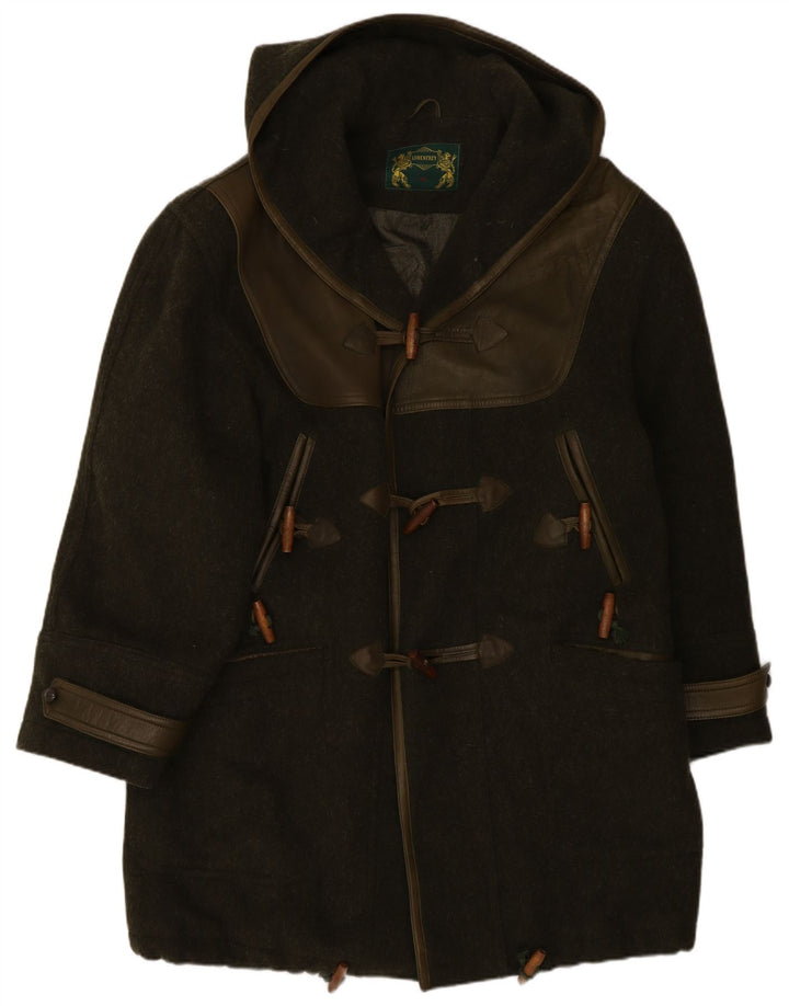 Lodenfrey Trenca con capucha para hombre EU 50 Large Lana verde