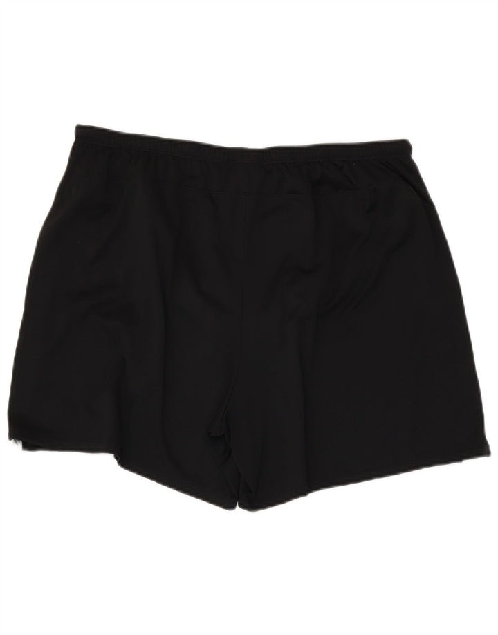 NIKE Pantalones cortos deportivos Dri Fit para hombre XL Poliéster color negro