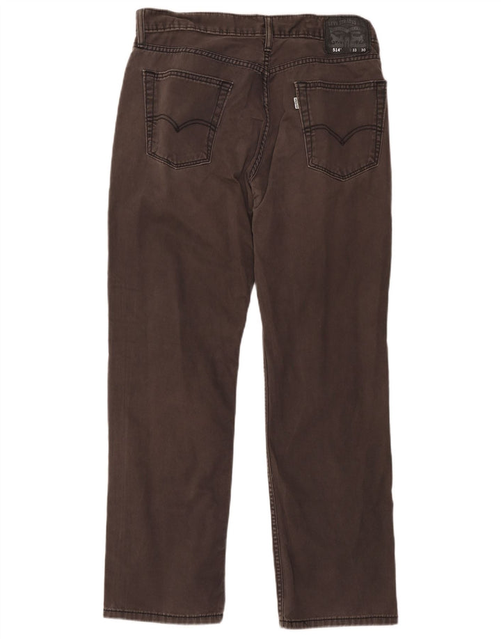 Levi's Jeans rectos 514 para hombre W33 L30 Algodón gris