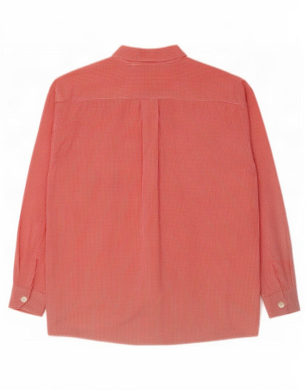 Marella Camisa para mujer UK 46 Large Red Gingham Poliéster