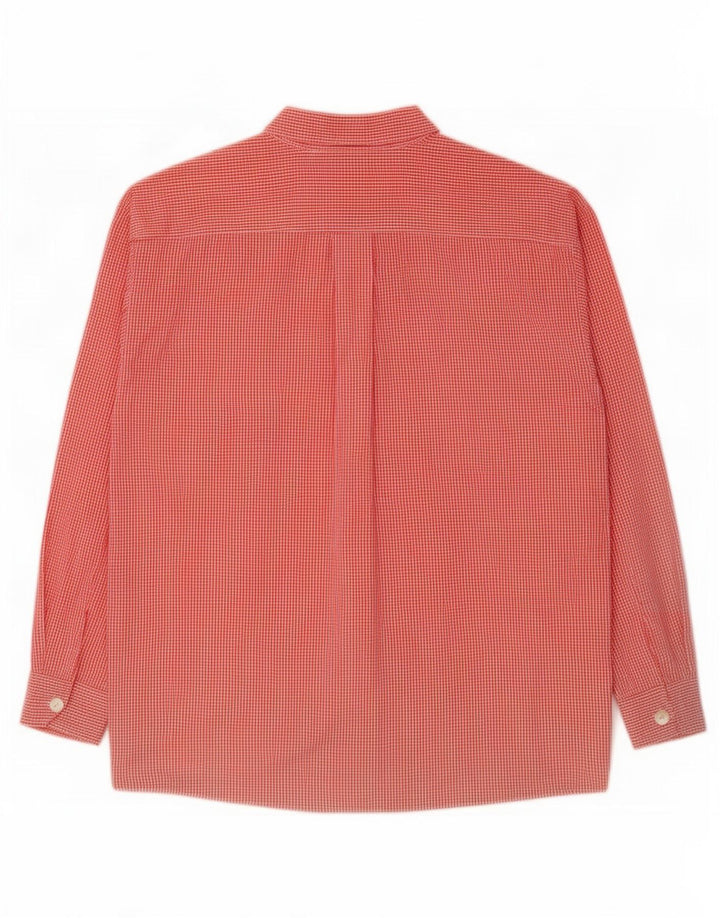 Marella Camisa para mujer UK 46 Large Red Gingham Poliéster