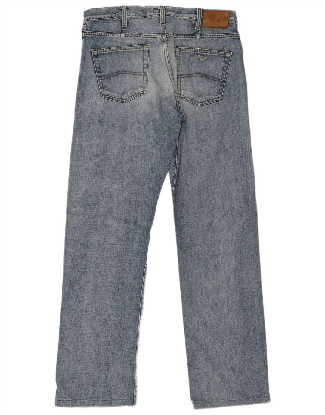 Vaqueros Armani Hombre Rectos W34 L31 Algodón Azul