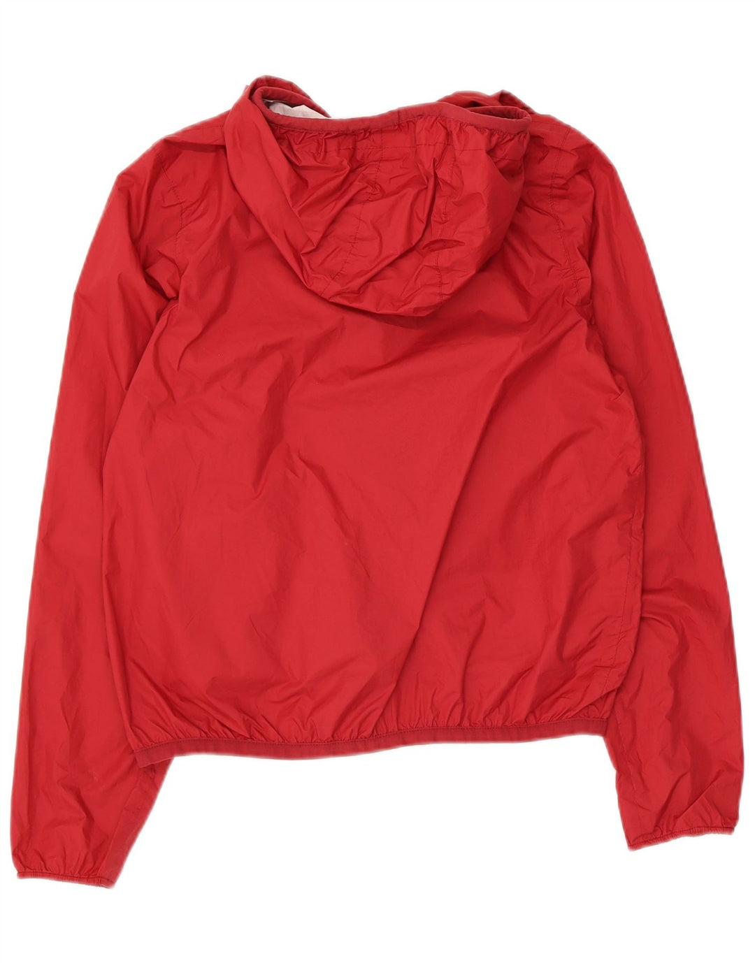 K-Way Chaqueta impermeable con capucha para hombre UK 10 Small Red Polyamide