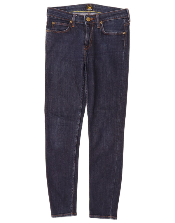 Vaqueros Lee Scarlett Skinny para Mujer W28 L27 Algodón Azul Marino
