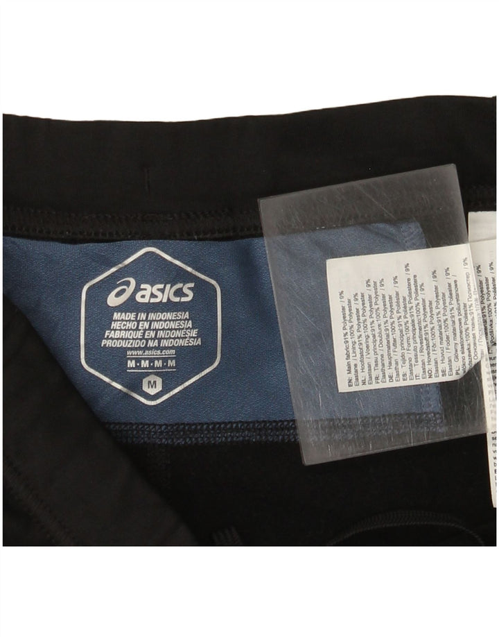 Asics Pantalones de chándal para mujer UK 40 Mediano Negro Poliéster