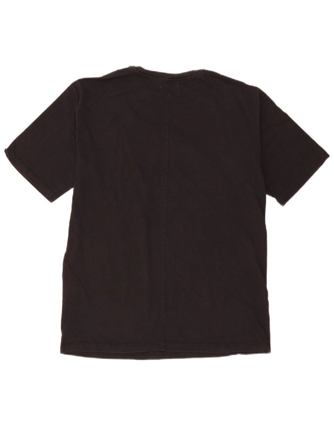 Converse Hombre Camiseta Gráfica Top XS Algodón Negro