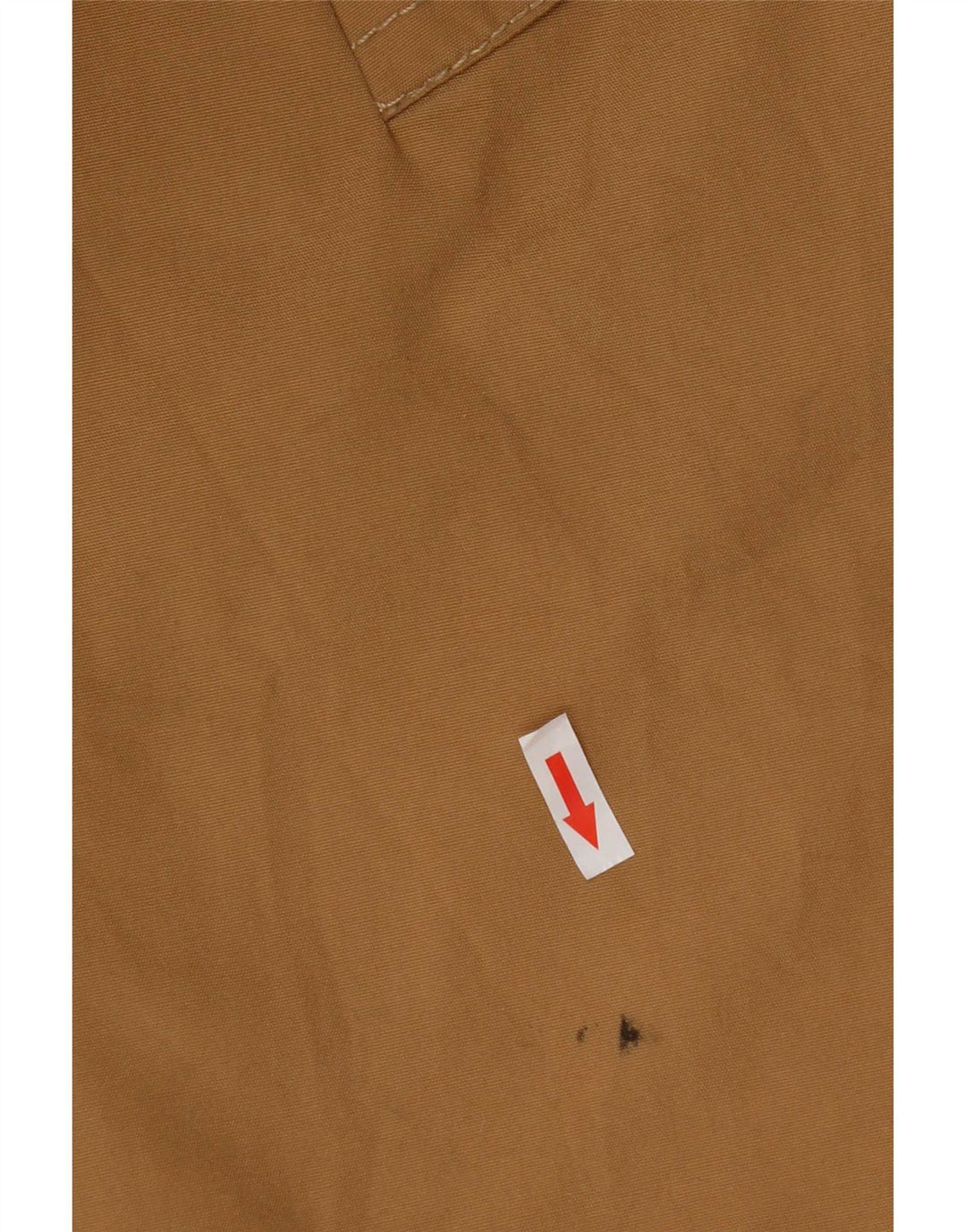 Vintage hombres abrigo Reino Unido 40 algodón beige grande