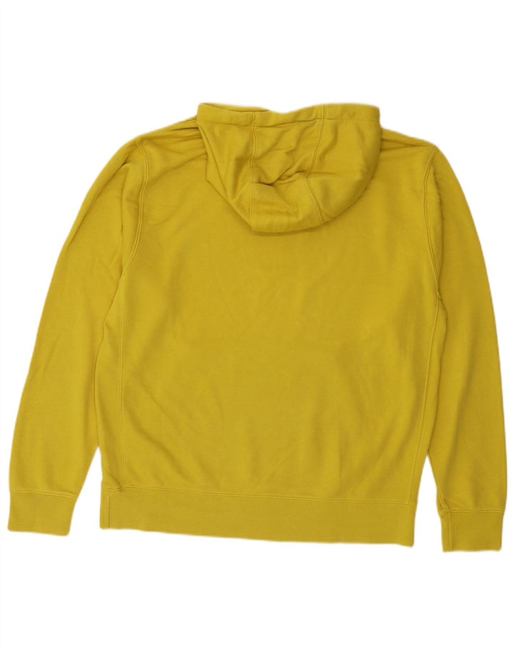 Nike Jersey con capucha para hombre, talla grande, algodón amarillo
