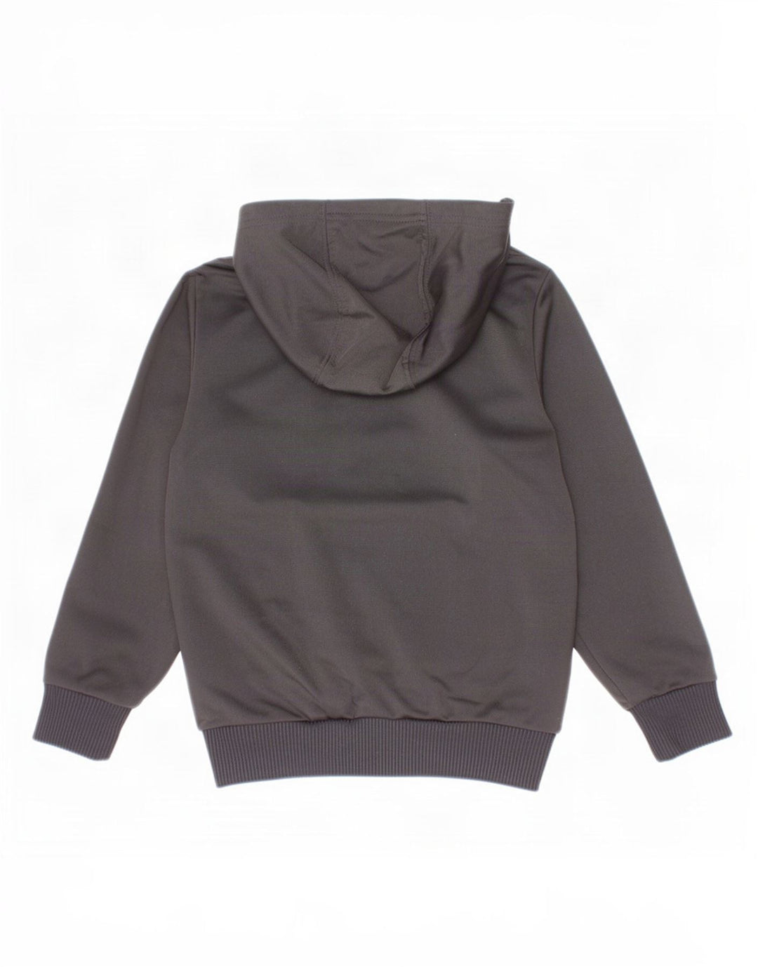 Adidas Sudadera con capucha y cremallera para niños 4-5 años Negro Poliéster
