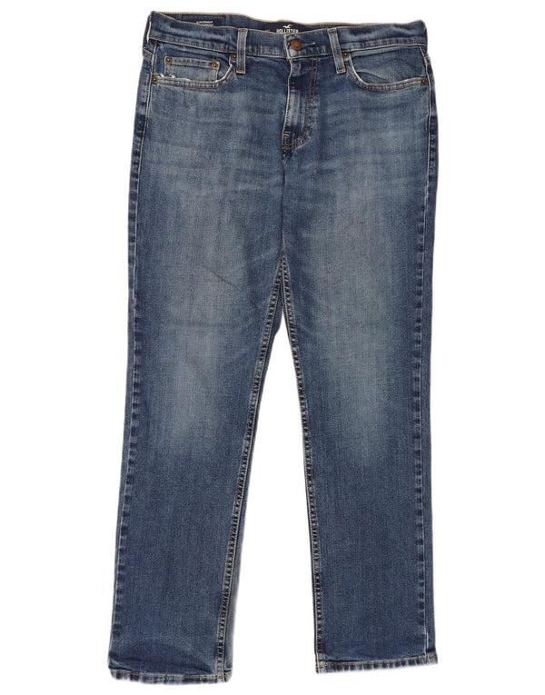 Vaqueros Hollister Hombre Slim W30 L30 Algodón Azul