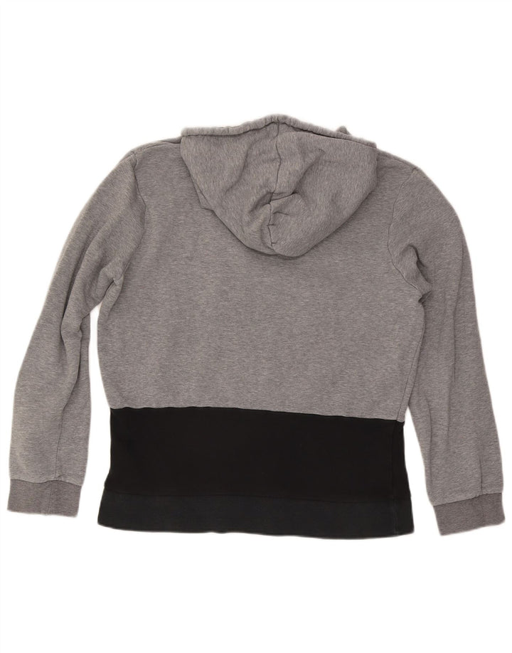 Jordan Hombre Sudadera Con Capucha Y Estampado De Algodón Gris Medio Color Block
