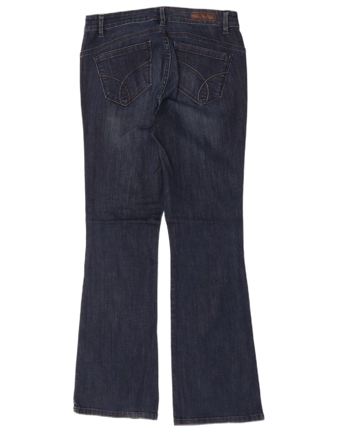 Calvin Klein Jeans Bootcut para Mujer US 8 Medium W29 L31 Azul Marino Algodón