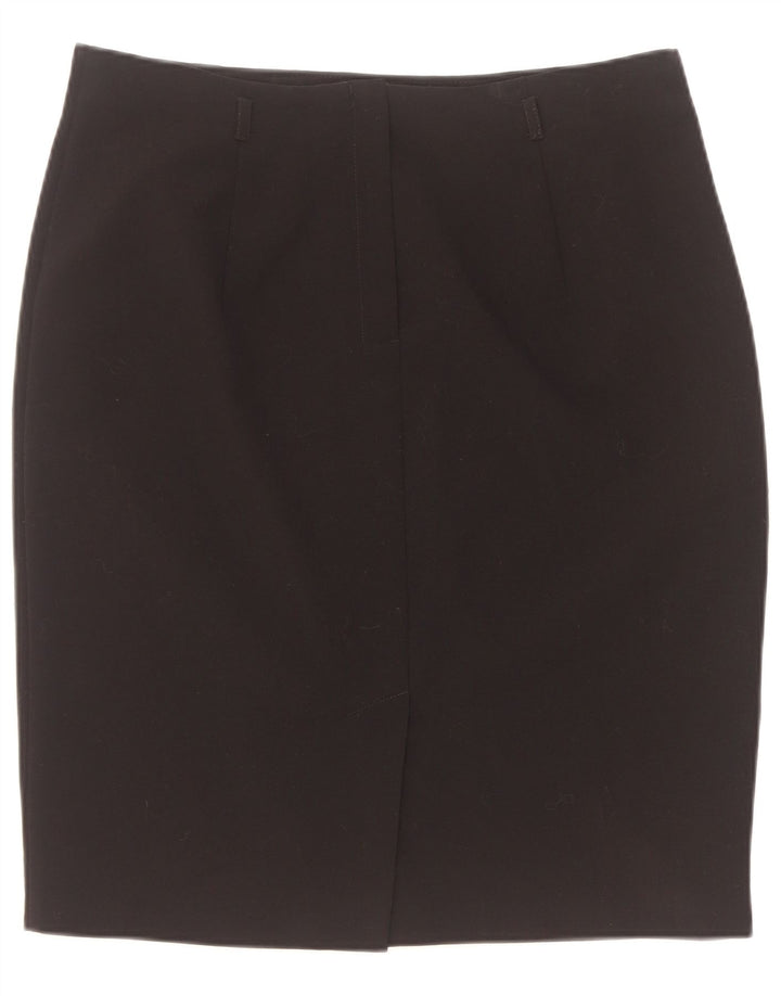 Marks & Spencer Falda lápiz para mujer UK 46 Large W34 Poliéster negro
