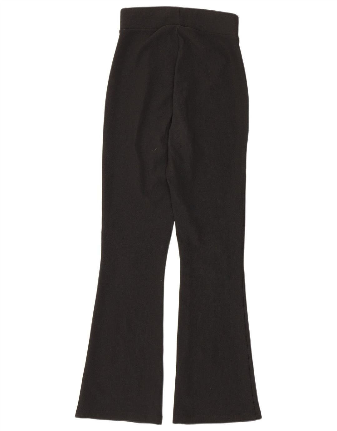 Zara Mujer Leggings Acampanados Reino Unido 4 XS Negro