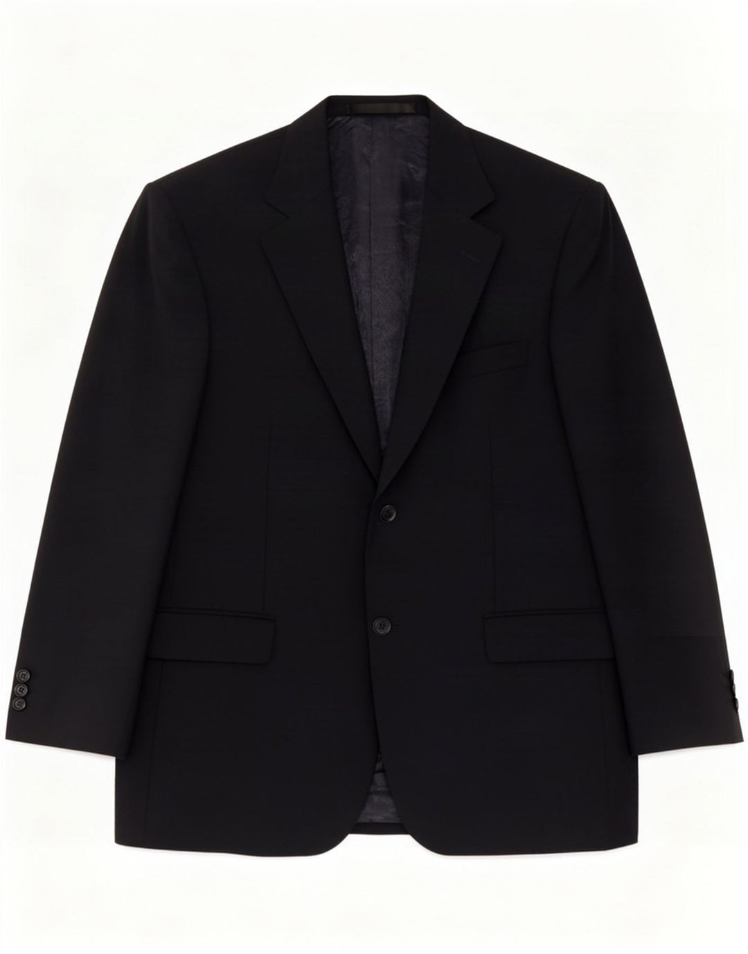 Marks & Spencer Chaqueta tipo blazer de 2 botones para hombre UK 40 Medium Azul marino Lana nueva