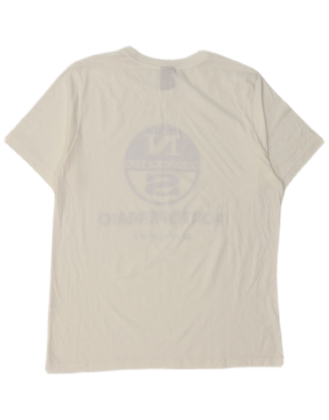 North Sails - Camiseta gráfica para hombre, talla grande, color blanco