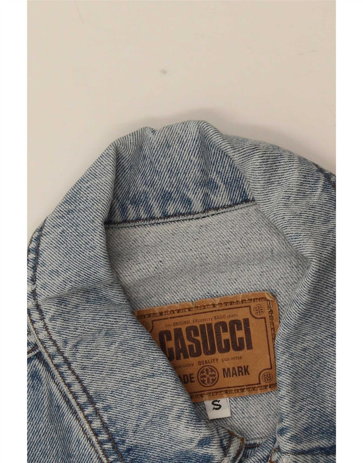 Casucci Chaqueta vaquera para hombre UK 36 Small Azul